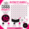 Business Logo Magnets - Business Bundle (50)