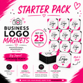 Business Logo Magnets - Starter Pack (25)