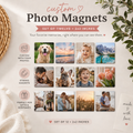 Custom Photo Magnets - Set of 12