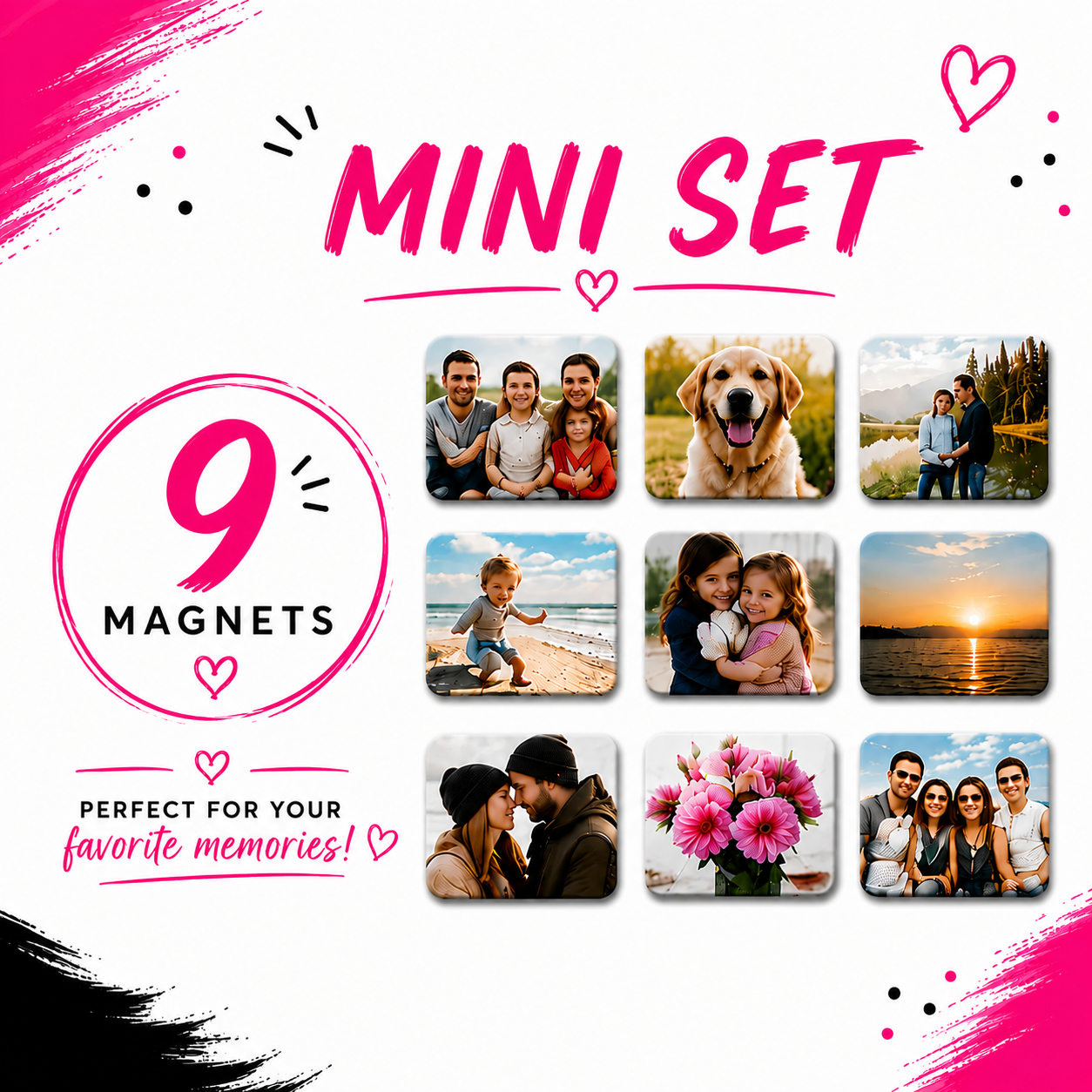 Mini Set (9 Magnets)