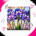 Stained Glass Flowers