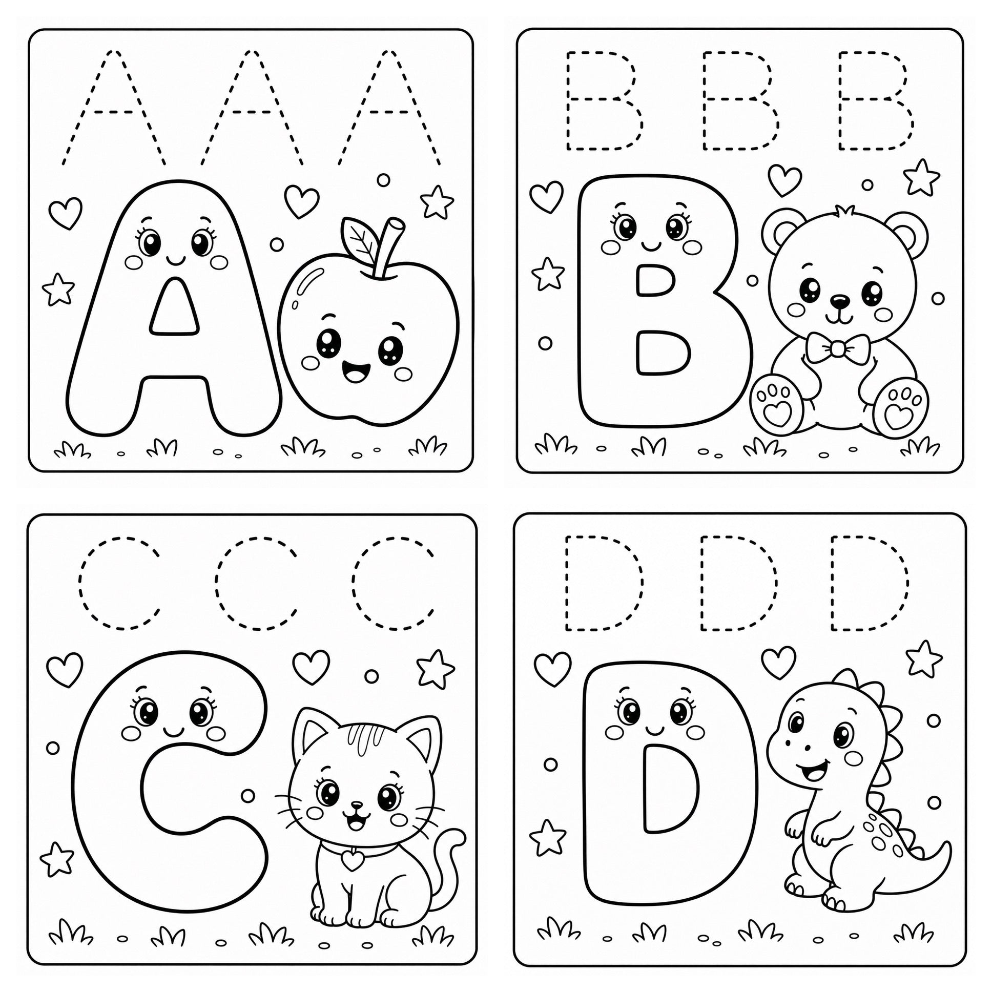 Dry Erase Alphabet Adventure Magnet Set
