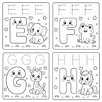 Dry Erase Alphabet Adventure Magnet Set