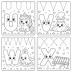 Dry Erase Alphabet Adventure Magnet Set