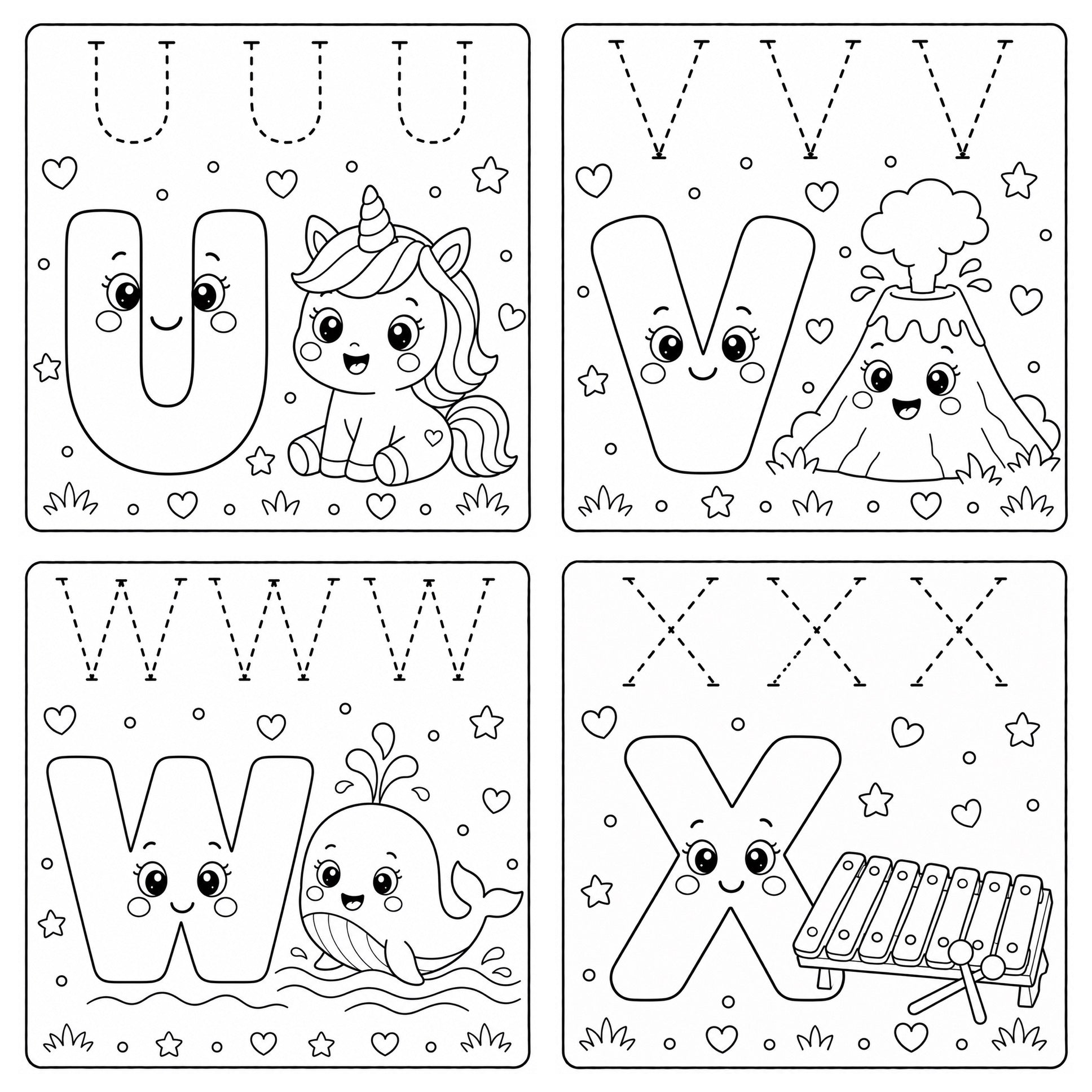 Dry Erase Alphabet Adventure Magnet Set