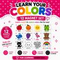 Learn Your Colors Magnet Set