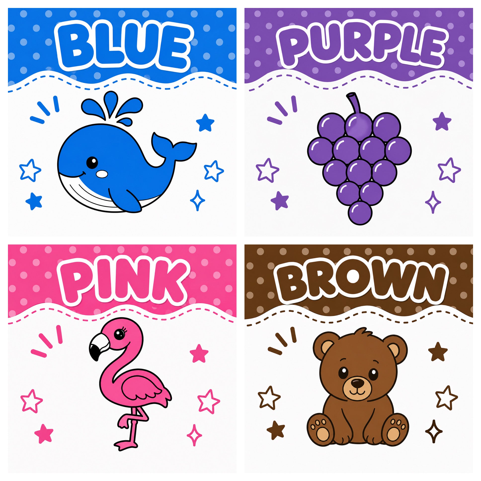 Learn Your Colors Magnet Set